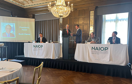 Ziance Honored for Excellence in Economic Development