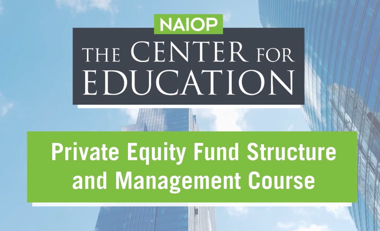 Developing a Private Equity Fund Foundation and Structure