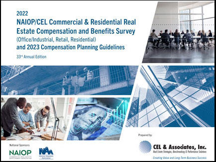 2022 NAIOP/CEL Commercial Real Estate Compensation and Benefits Report (Office/Industrial-Retail-Residential)