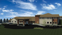 care center rendering