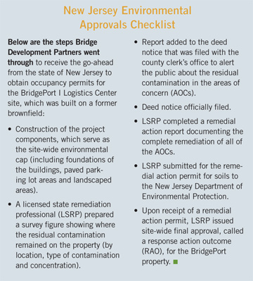 New Jersey environmental approvals checklist