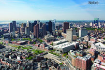 Bulfinch aerial before
