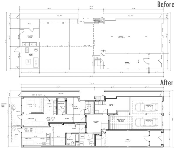 ADU before after