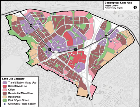 conceptual land use map