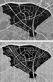 Tysons street grid